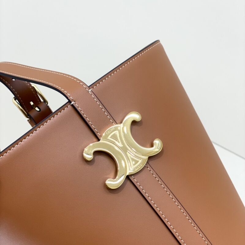 Celine Triomphe sac seau marron — réplique – Image 5
