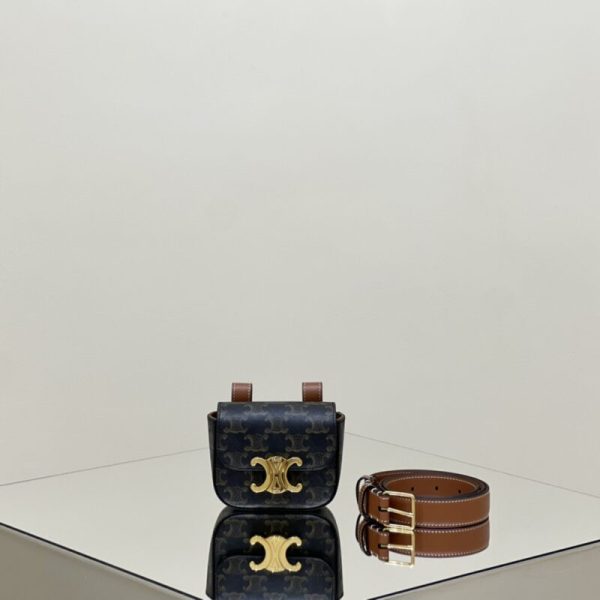 Celine Triomphe Mini Waist sac — réplique