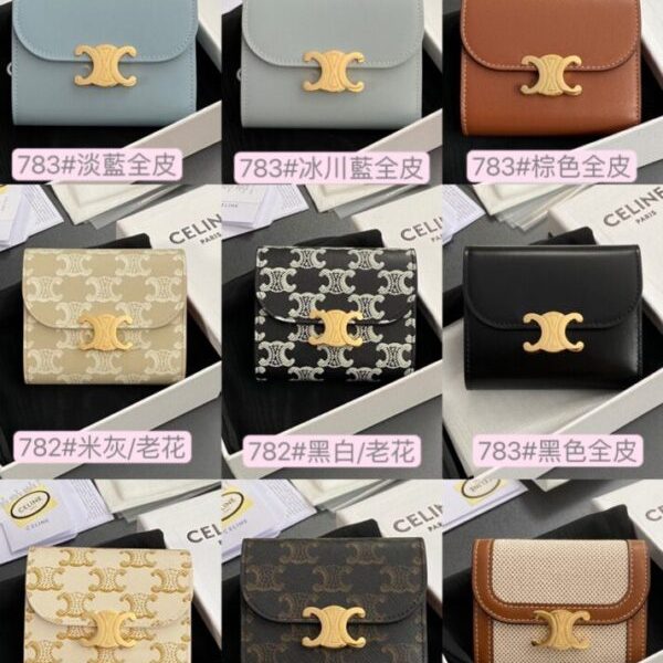 Celine Triumphe portefeuille Clips — réplique