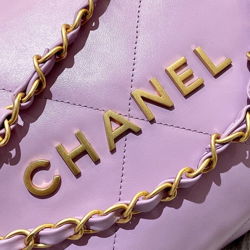 CHANEL 22 petit format Handbag violet — réplique – Image 3