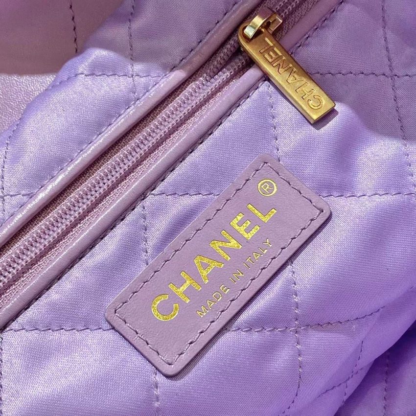 CHANEL 22 petit format Handbag violet — réplique – Image 6