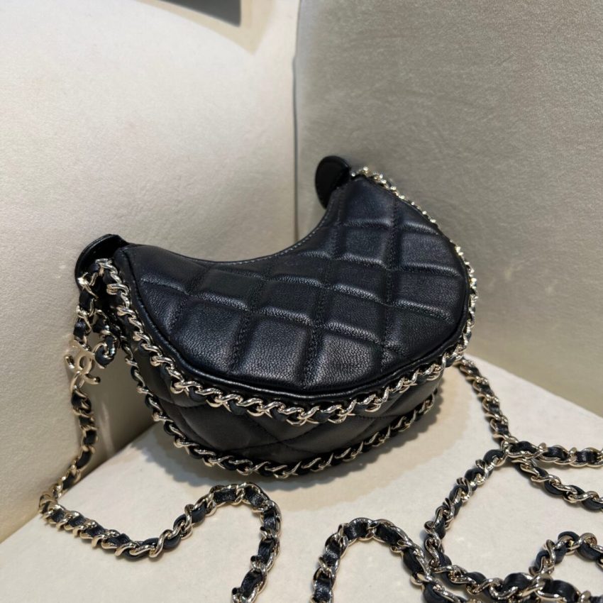 CHANEL 23P Chain Around Crescent Hobo — réplique – Image 7