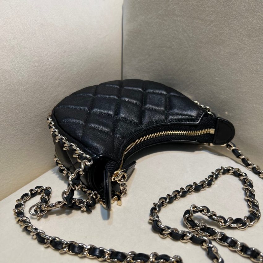 CHANEL 23P Chain Around Crescent Hobo — réplique – Image 8