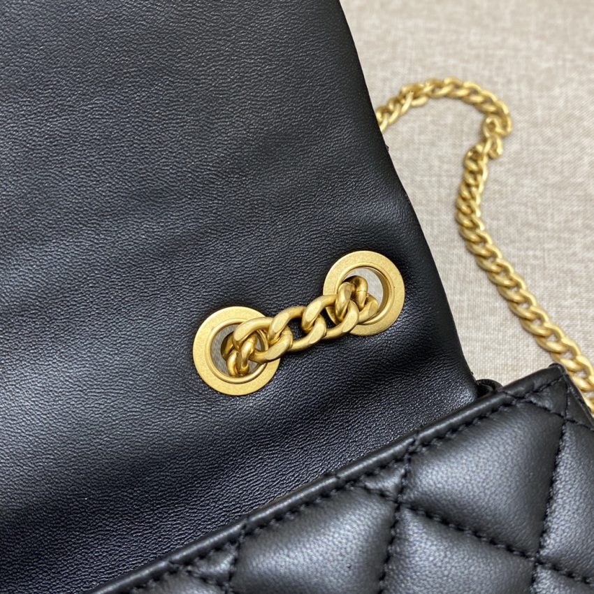 CHANEL Camellia Flap noir — réplique – Image 3
