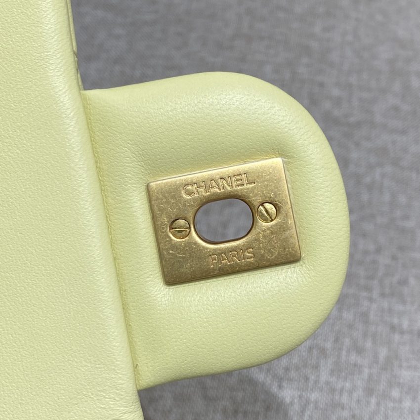 CHANEL Camellia Flap jaune — réplique – Image 8