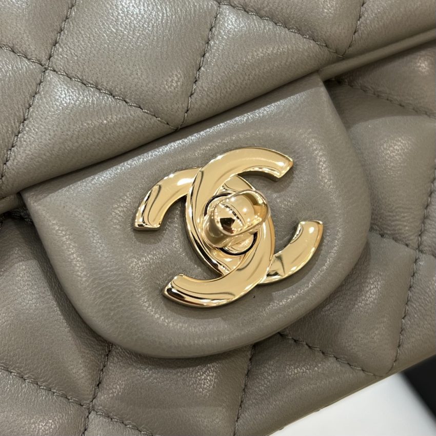 CHANEL Classic Flap 17cm gris — réplique – Image 2