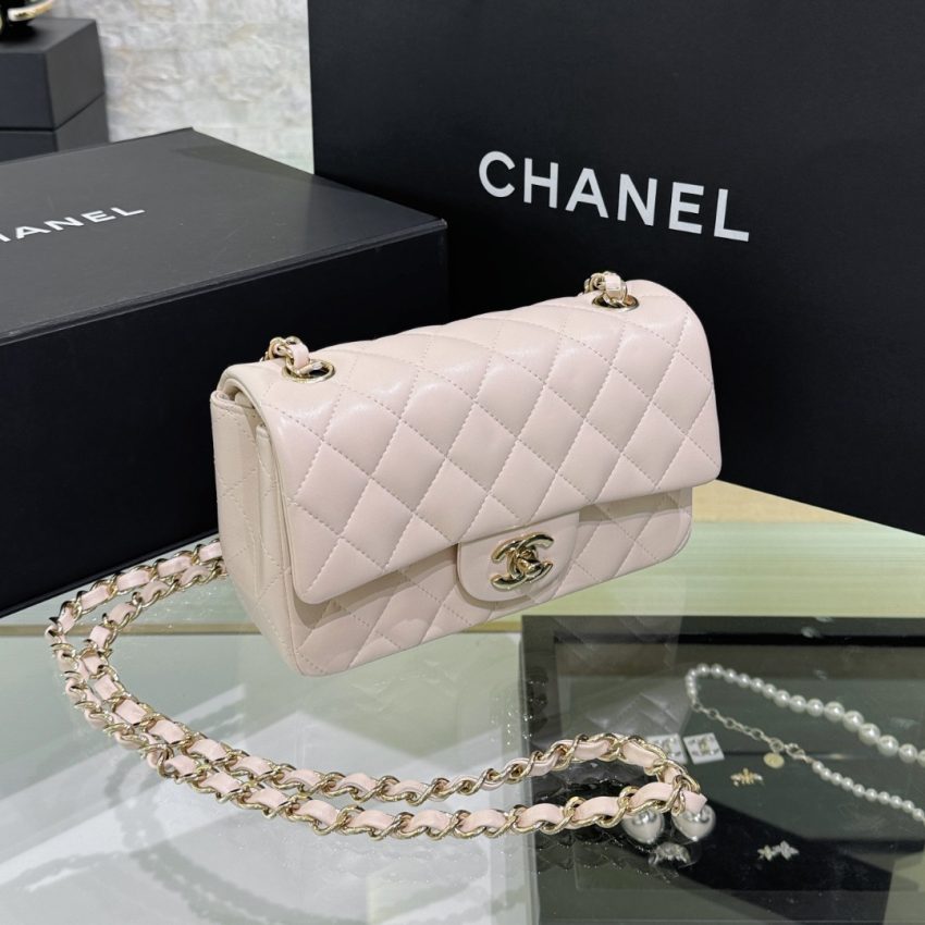 CHANEL Classic Flap 20cm Beige — réplique – Image 2