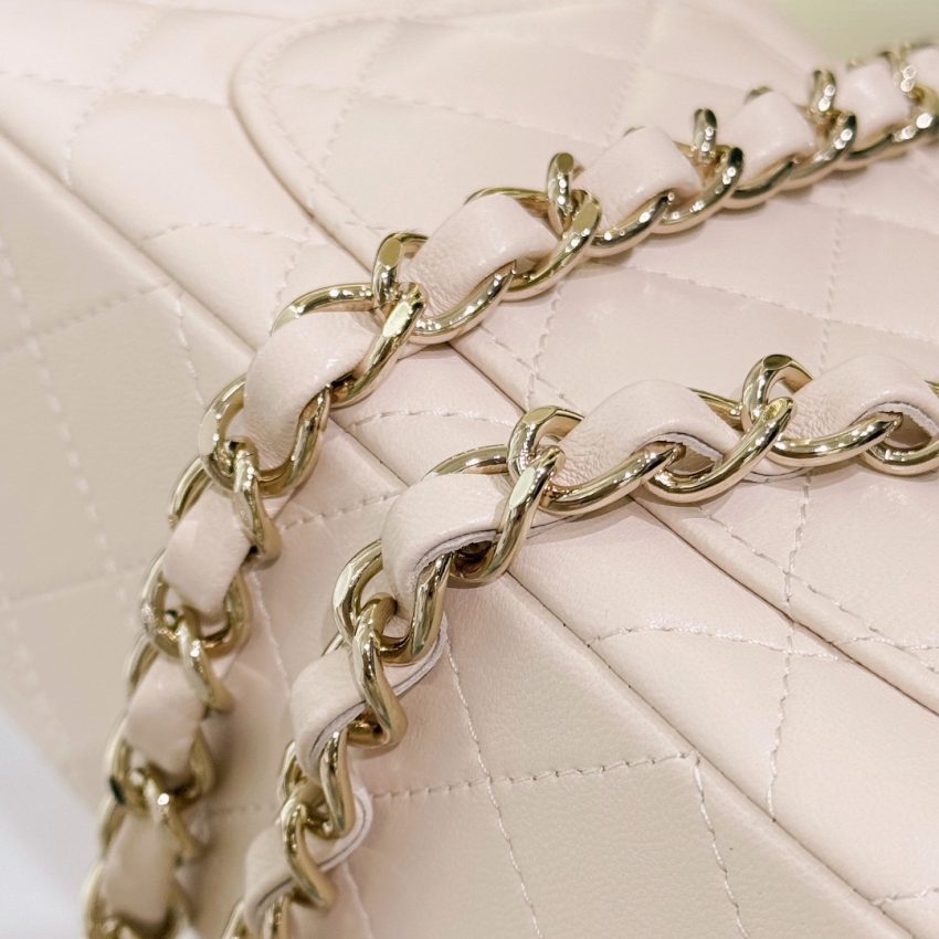 CHANEL Classic Flap 20cm Beige — réplique – Image 8