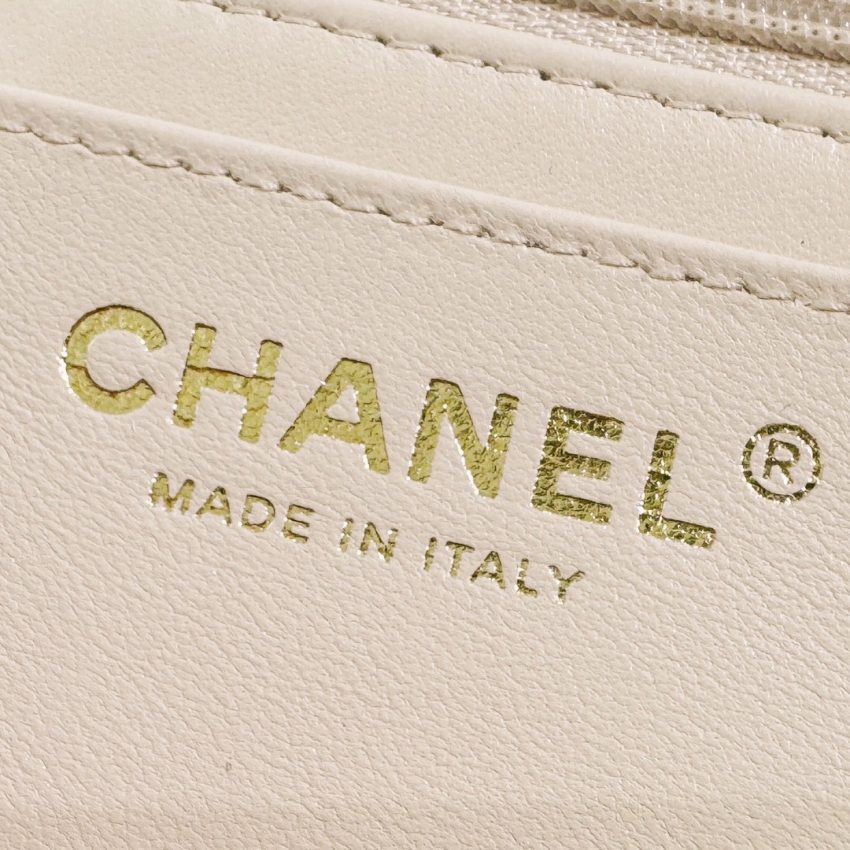 CHANEL Classic Flap 20cm Beige — réplique – Image 9