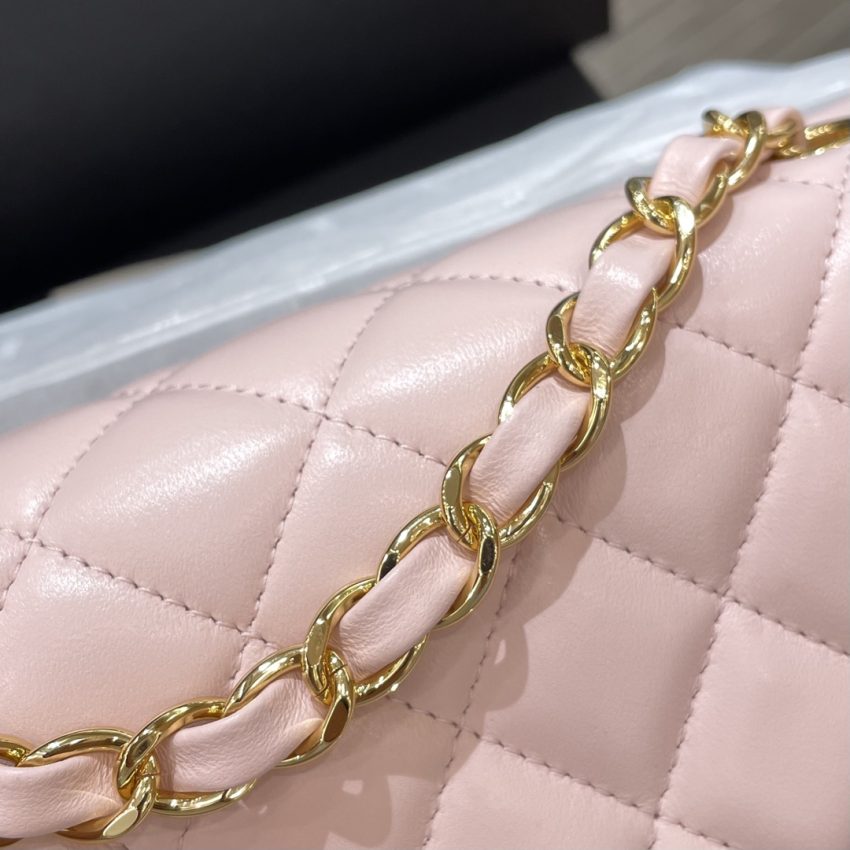CHANEL Classic Flap 20cm rose — réplique – Image 4