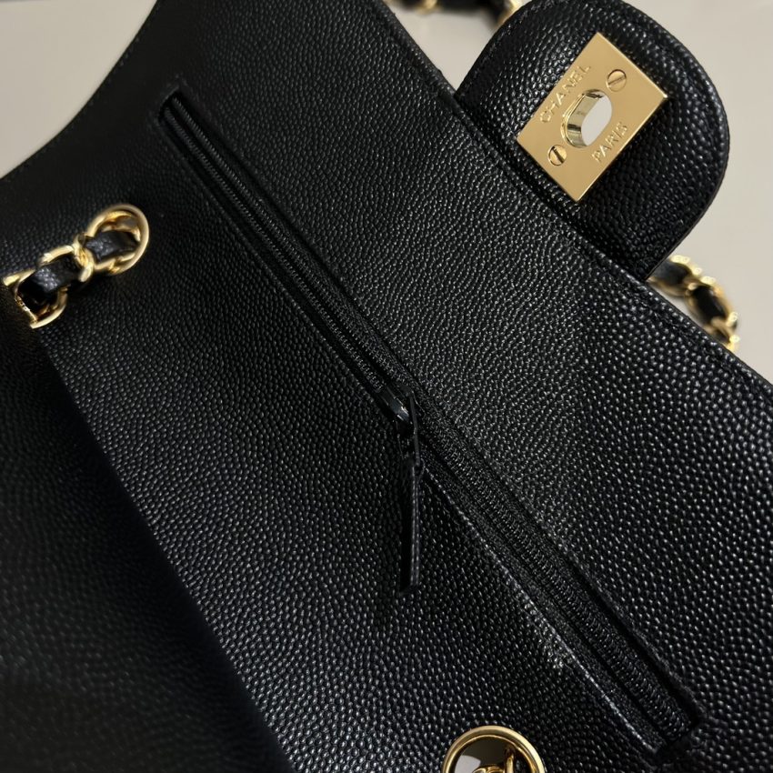 CHANEL Classic Flap 23cm noir Caviar — réplique – Image 2