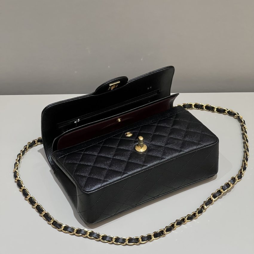 CHANEL Classic Flap 23cm noir Caviar — réplique – Image 7