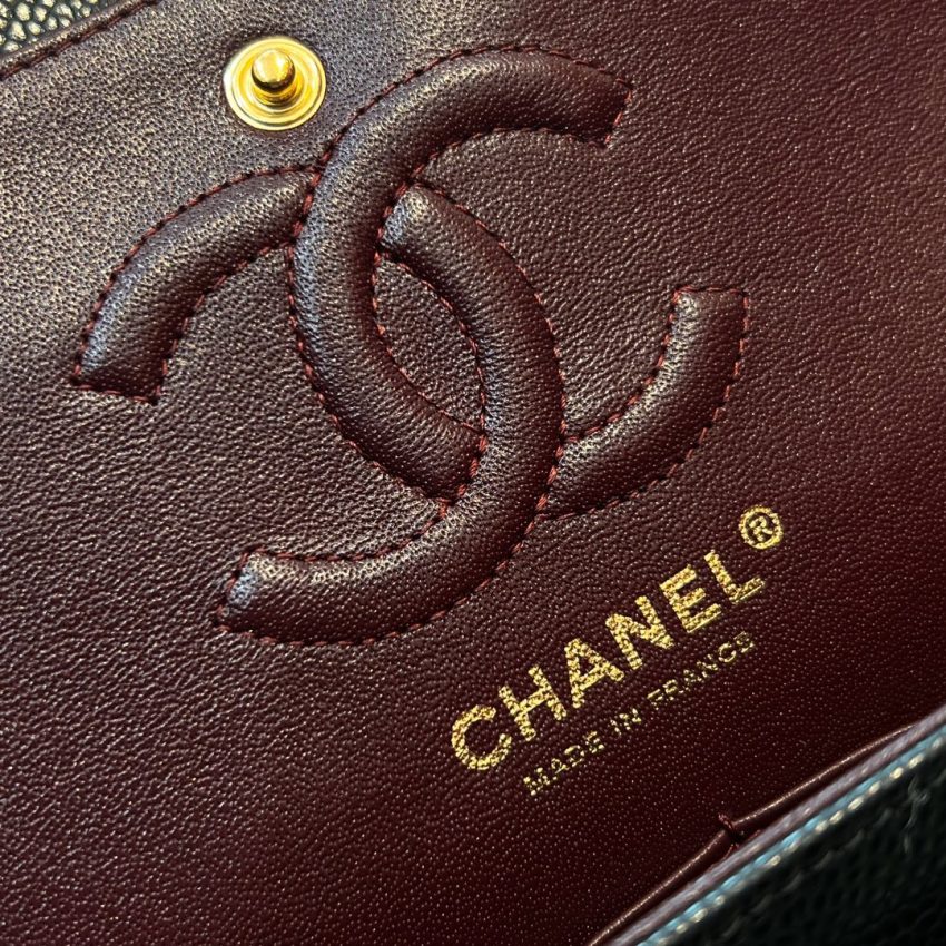 CHANEL Classic Flap 23cm noir Caviar — réplique – Image 8