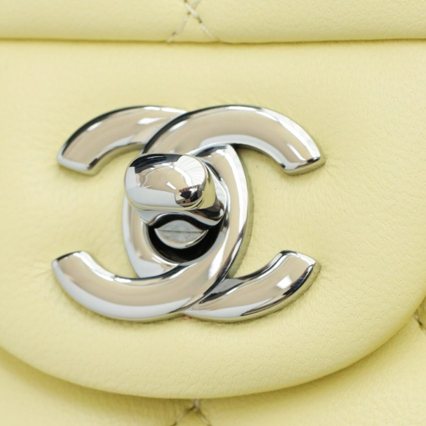 CHANEL Classic Flap 25cm jaune — réplique – Image 7