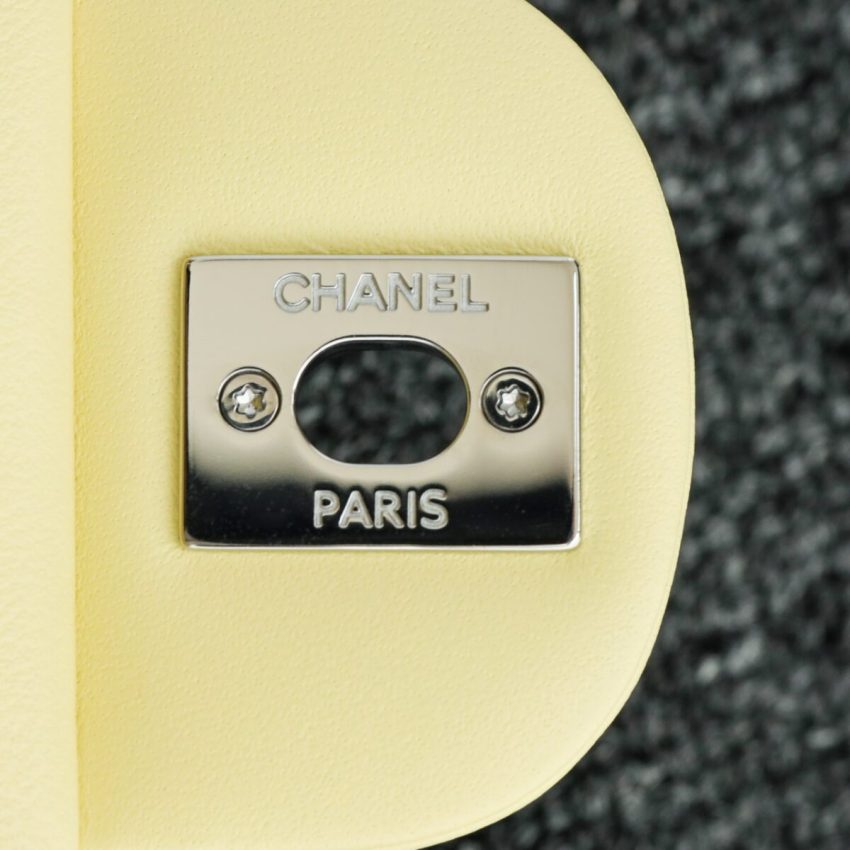 CHANEL Classic Flap 25cm jaune — réplique – Image 9