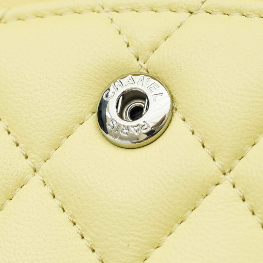 CHANEL Classic Flap 25cm jaune — réplique – Image 10