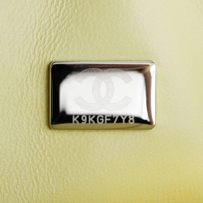 CHANEL Classic Flap 25cm jaune — réplique – Image 11