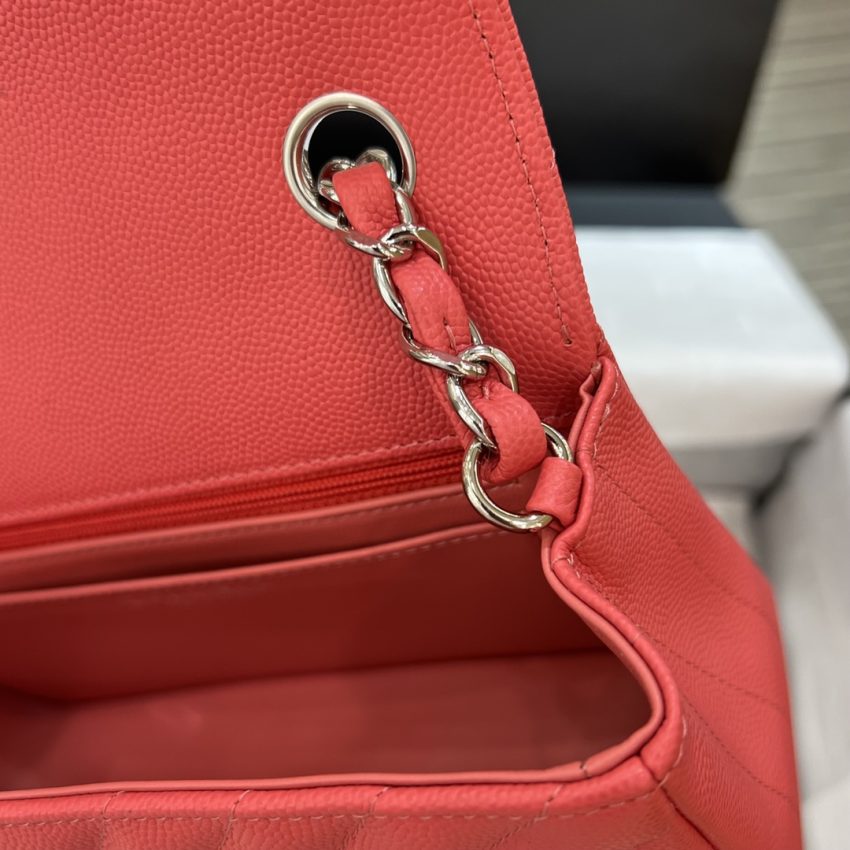 CHANEL Classic Flap V 20cm rouge — réplique – Image 7