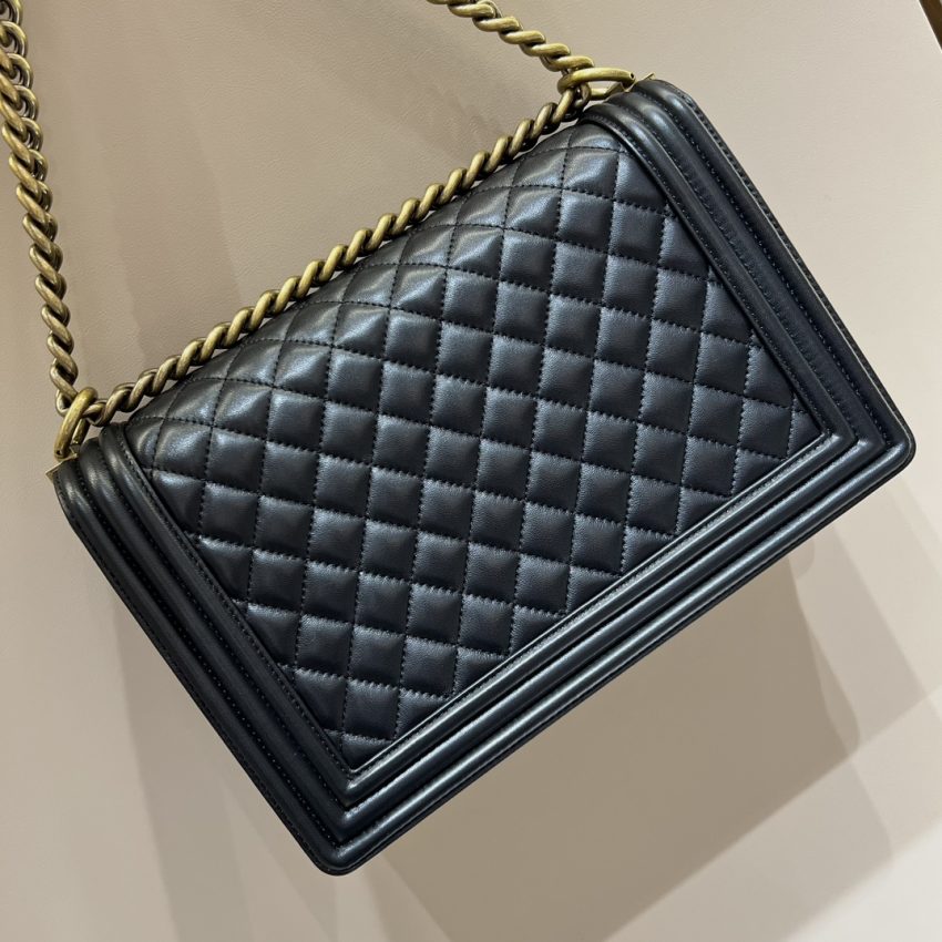 CHANEL Le Boy grand format noir — réplique – Image 14