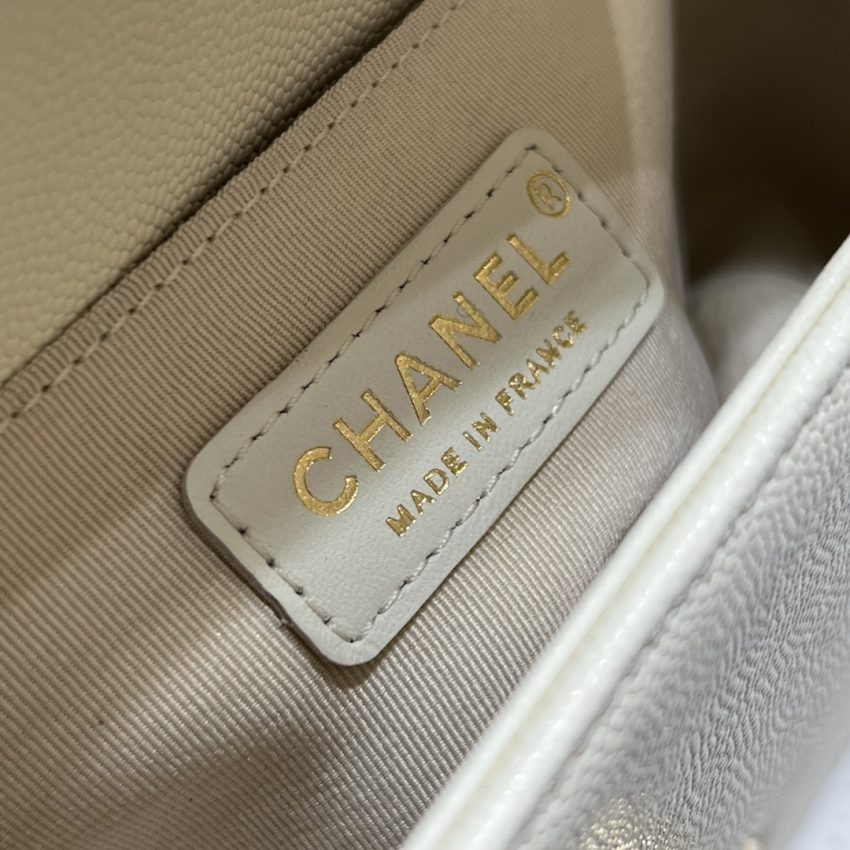 CHANEL Le Boy petit format Ivory — réplique – Image 10