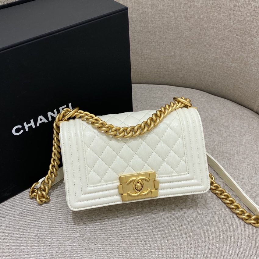 CHANEL Le Boy blanc — réplique – Image 5