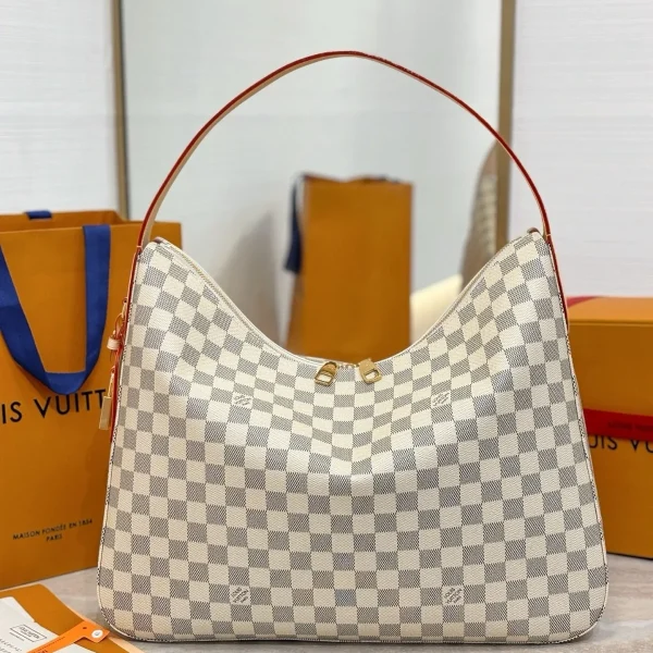 Modèle Louis Vuitton Damier Azur souple MM — réplique