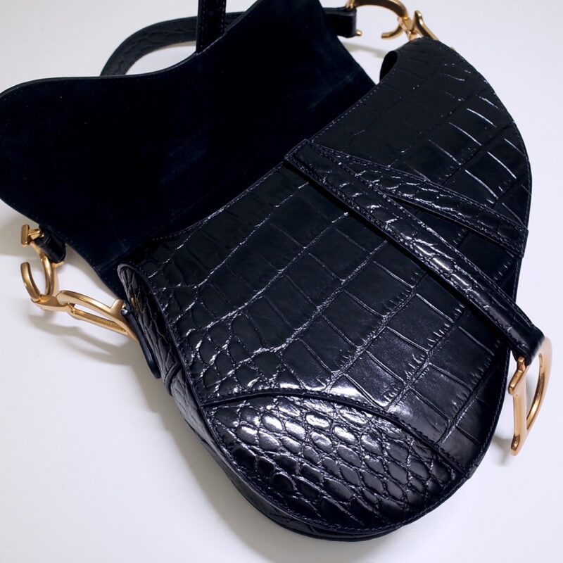Dior Saddle Crocodile — réplique – Image 9