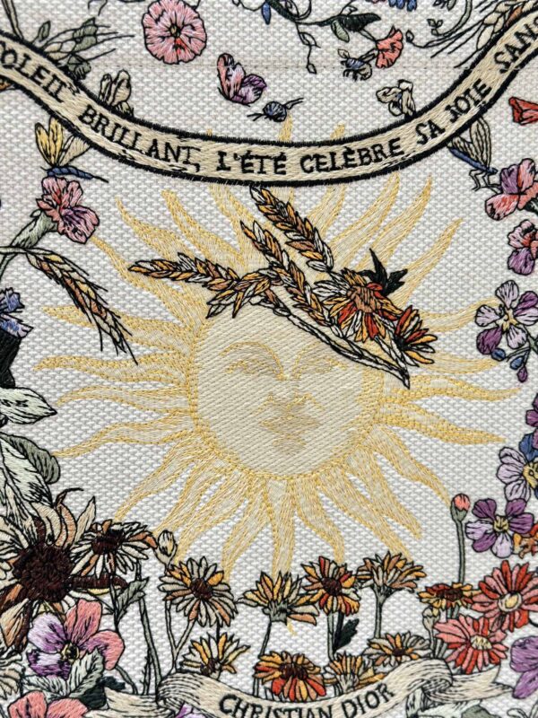 Dior Book cabas Sunflower — réplique – Image 5