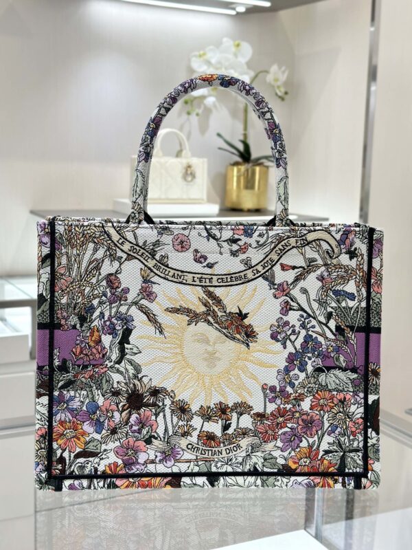 Dior Book cabas Sunflower — réplique – Image 6