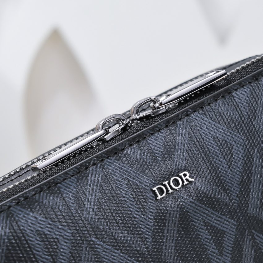 Dior Diamond Zipped pochette — réplique – Image 5