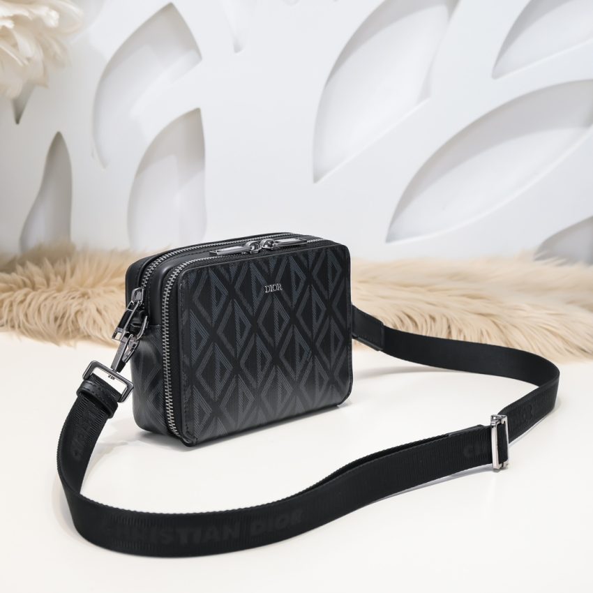 Dior Diamond Zipped pochette — réplique – Image 8