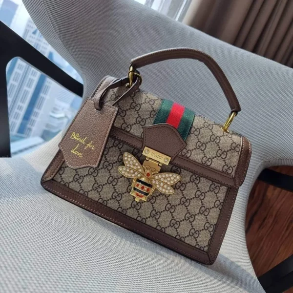 Sac à main Gucci Queen Margaret cuir — réplique