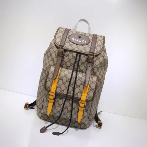 Gucci GG Supreme cuir sac à dos — réplique