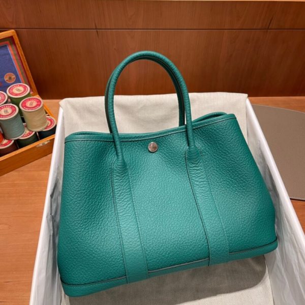 Hermès Garden Party 30Cm Very Jade — réplique