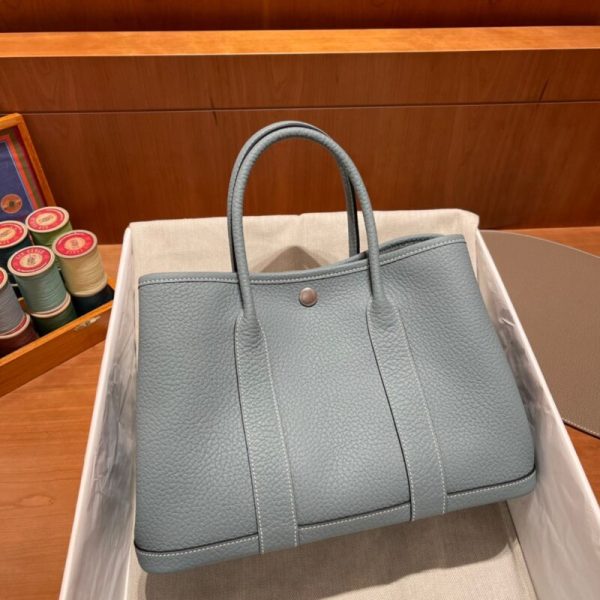 Hermès Garden Party 30Cm Azure Ciel — réplique