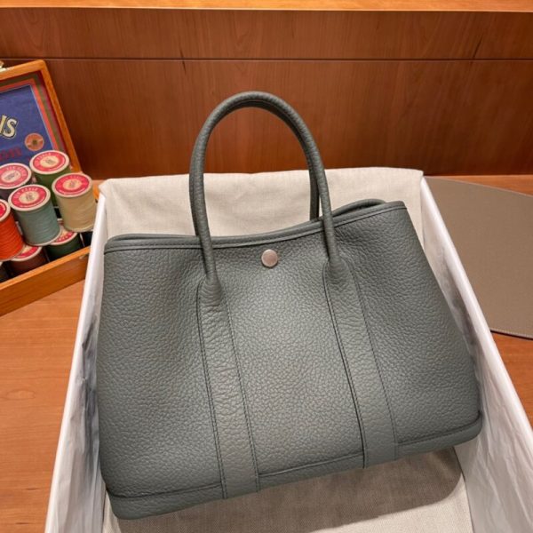 Hermès Garden Party 30Cm Vert Amande — réplique
