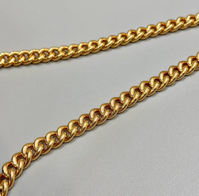 Fendi Baguette Sliding Chain Ff marron — réplique – Image 6
