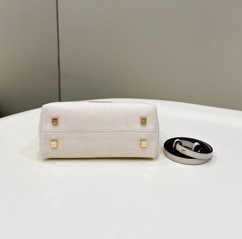 Fendi By The Way Boston rouge blanc — réplique – Image 4