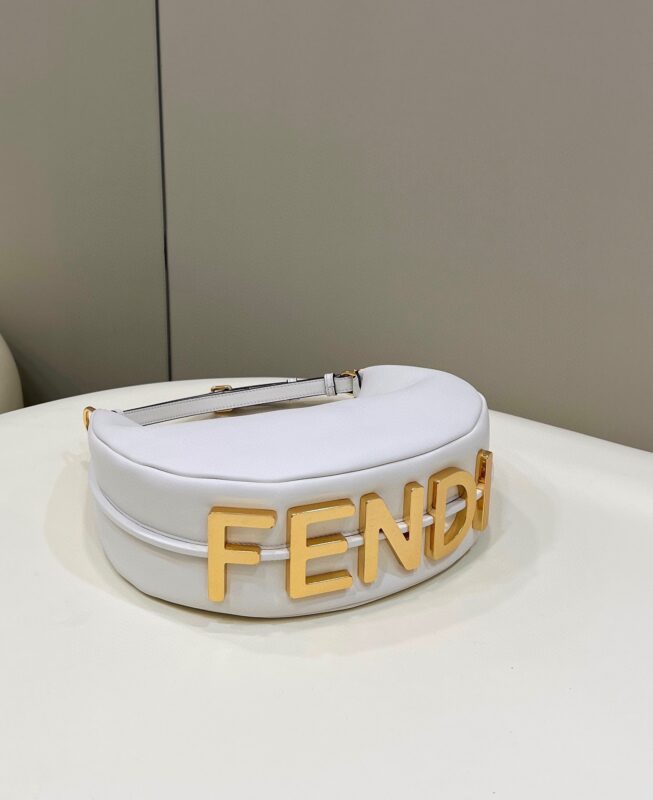 Fendi Fendigraphy grand format blanc — réplique – Image 7