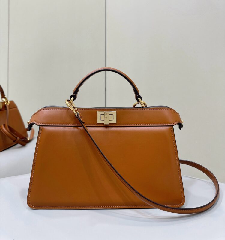 Fendi Peekaboo X Lite marron — réplique