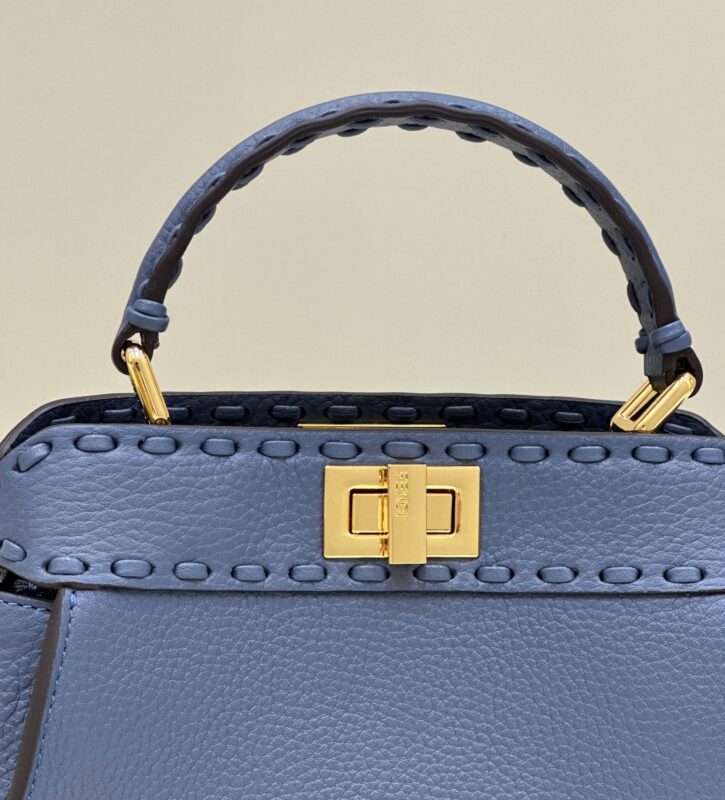 Fendi Peekaboo petit format bleu — réplique – Image 5