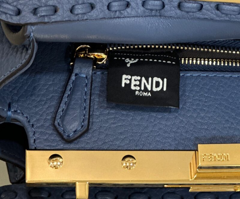 Fendi Peekaboo petit format bleu — réplique – Image 6