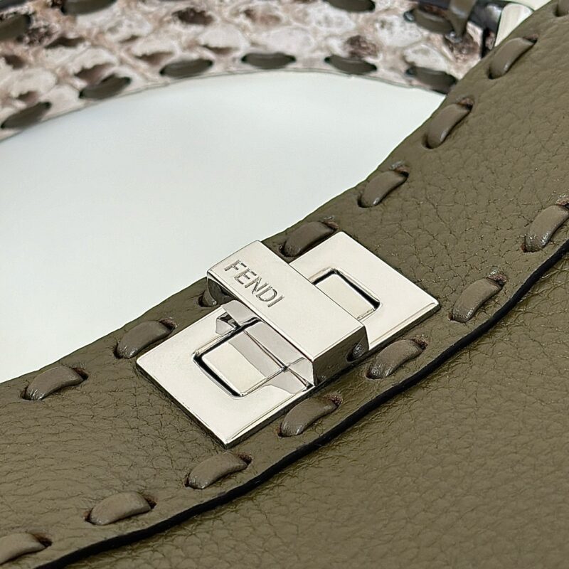 Fendi Peekaboo petit format Dark gris — réplique – Image 4