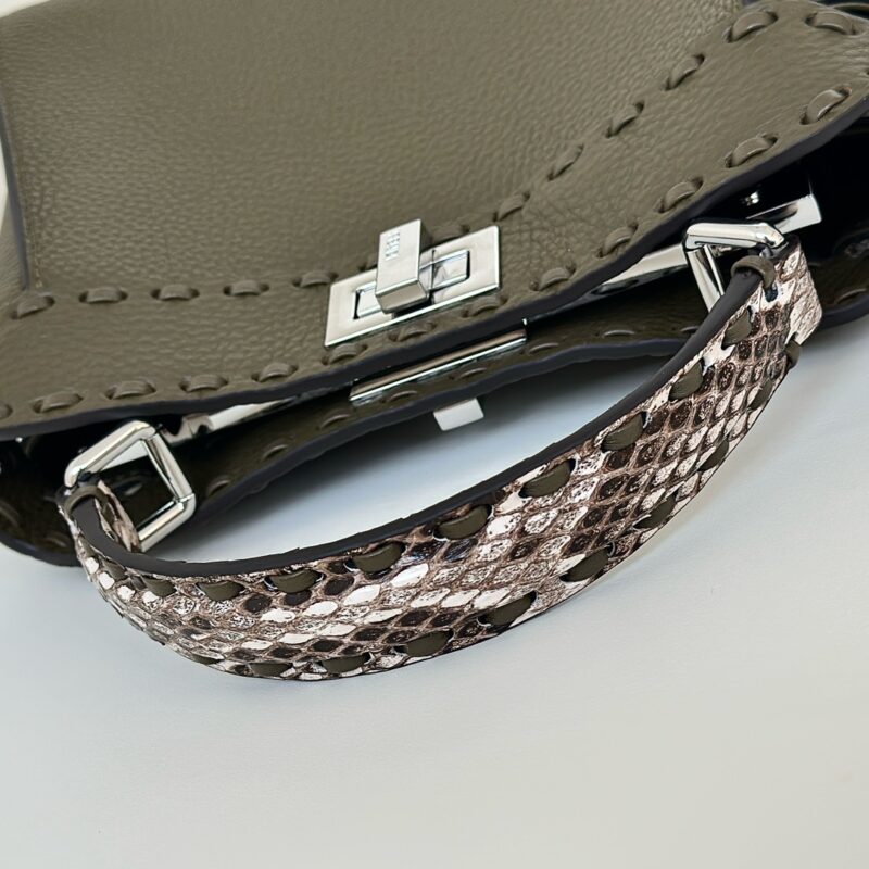 Fendi Peekaboo petit format Dark gris — réplique – Image 5