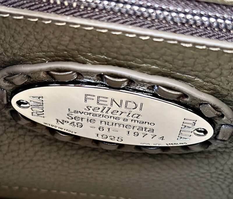 Fendi Peekaboo petit format Dark gris — réplique – Image 6