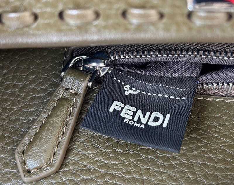 Fendi Peekaboo petit format Dark gris — réplique – Image 7