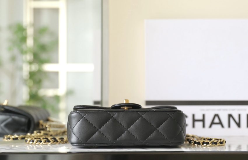 CHANEL CF 19 cm Handle noir — réplique – Image 4