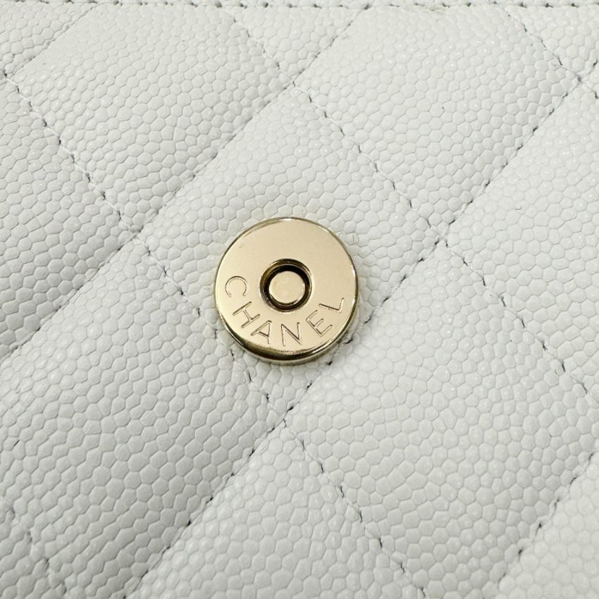 CHANEL 23P Kelly Handle blanc — réplique – Image 4