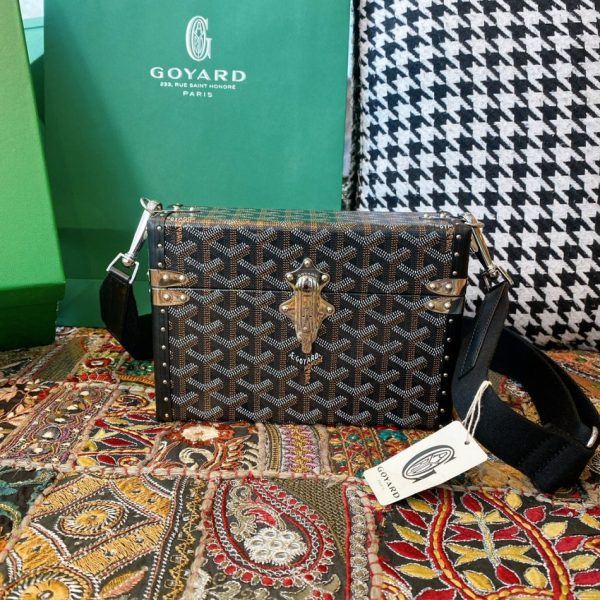 Goyard Cassette Trunk — réplique