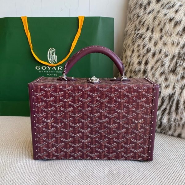 Goyard Grand Hotel Trunk — réplique